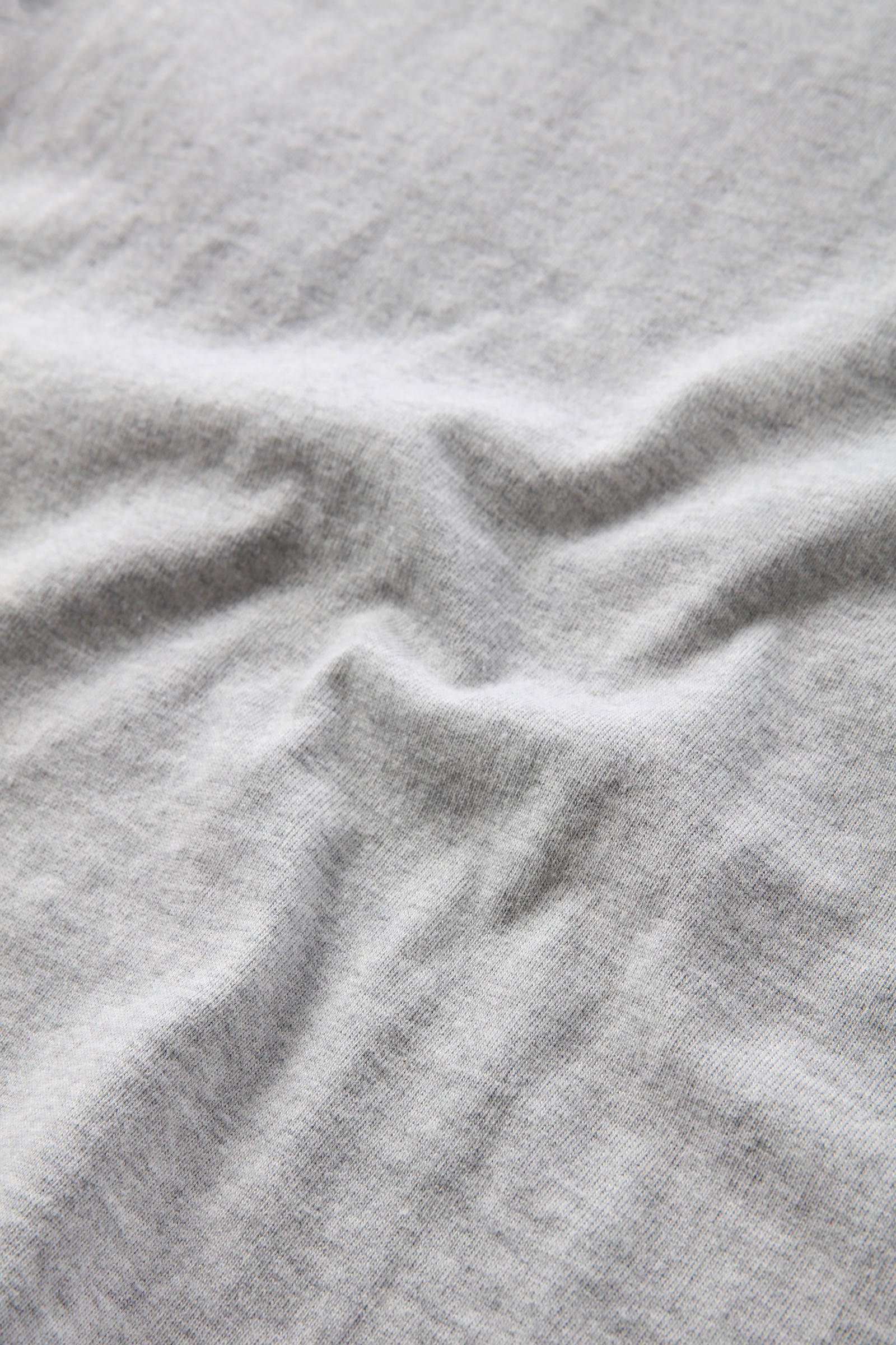 T-shirt in cotone a maniche lunghe con logo grigio photo 9 | Woolrich