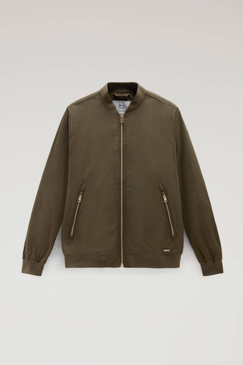 Charlotte Bomber in Urban Touch Green photo 2 | Woolrich