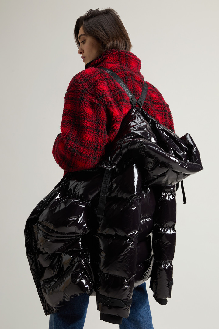 Parka trapuntato in nylon lucido Nero photo 4 | Woolrich