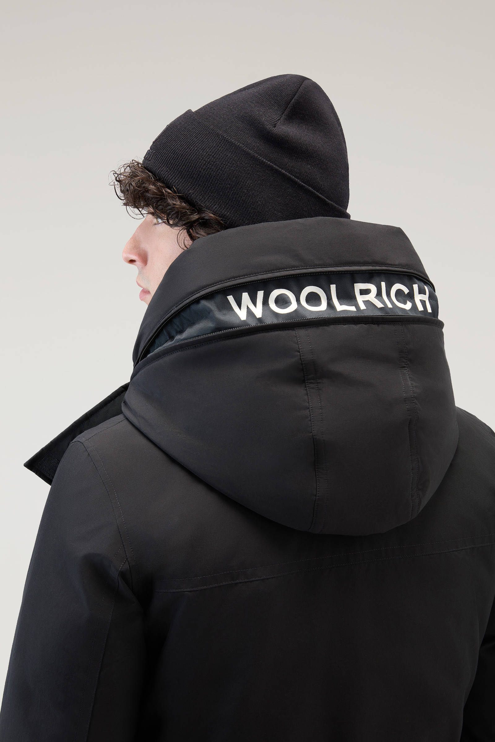 Arctic Parka Evolution de Ramar Cloth negro photo 4 | Woolrich