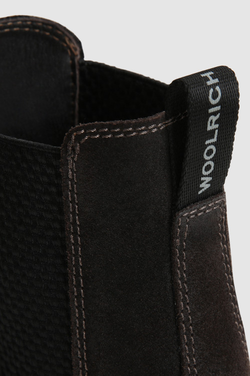 WOOLRICH STIVALETTI UOMO IN PELLE