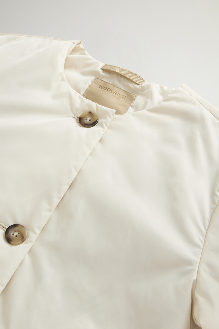 Crewneck Jacket in Nylon White photo 6 | Woolrich