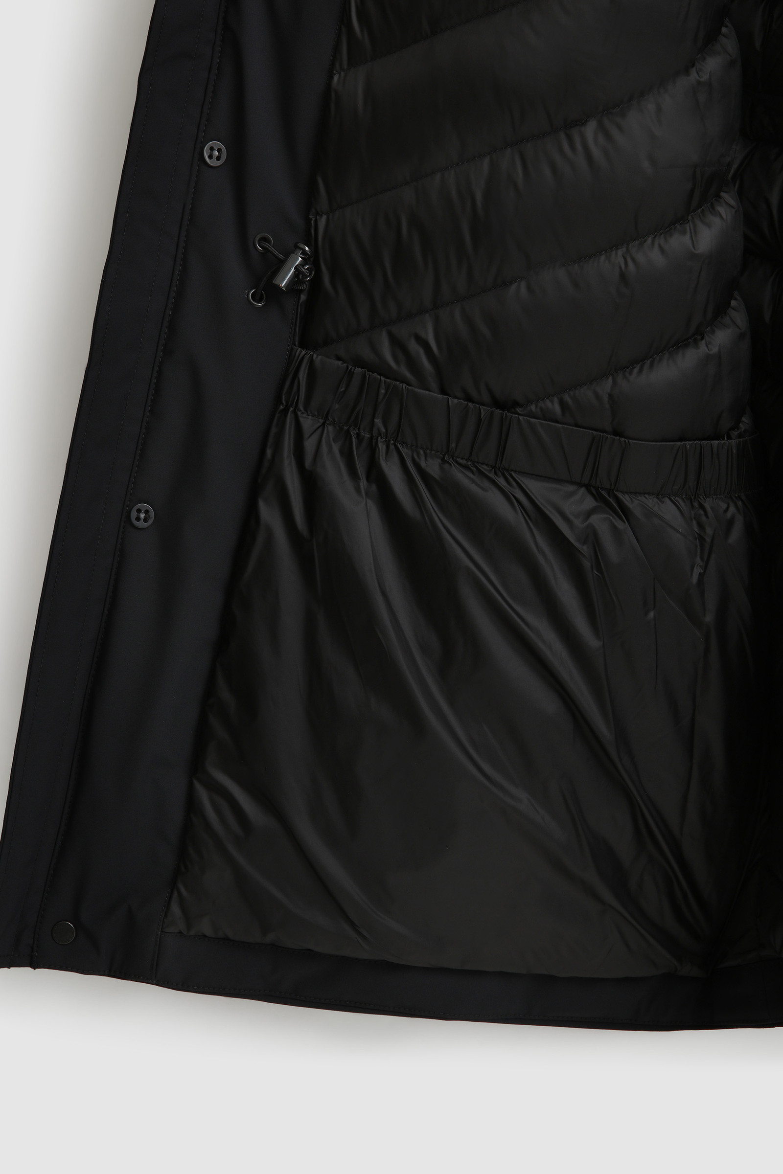 Arctic Parka Stretch avec rembourrage en graphène Noir photo 9 | Woolrich