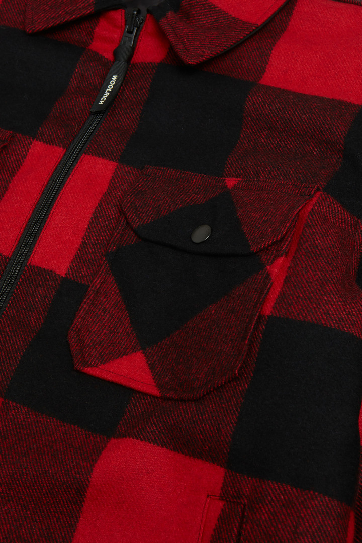 Camicia imbottita reversibile