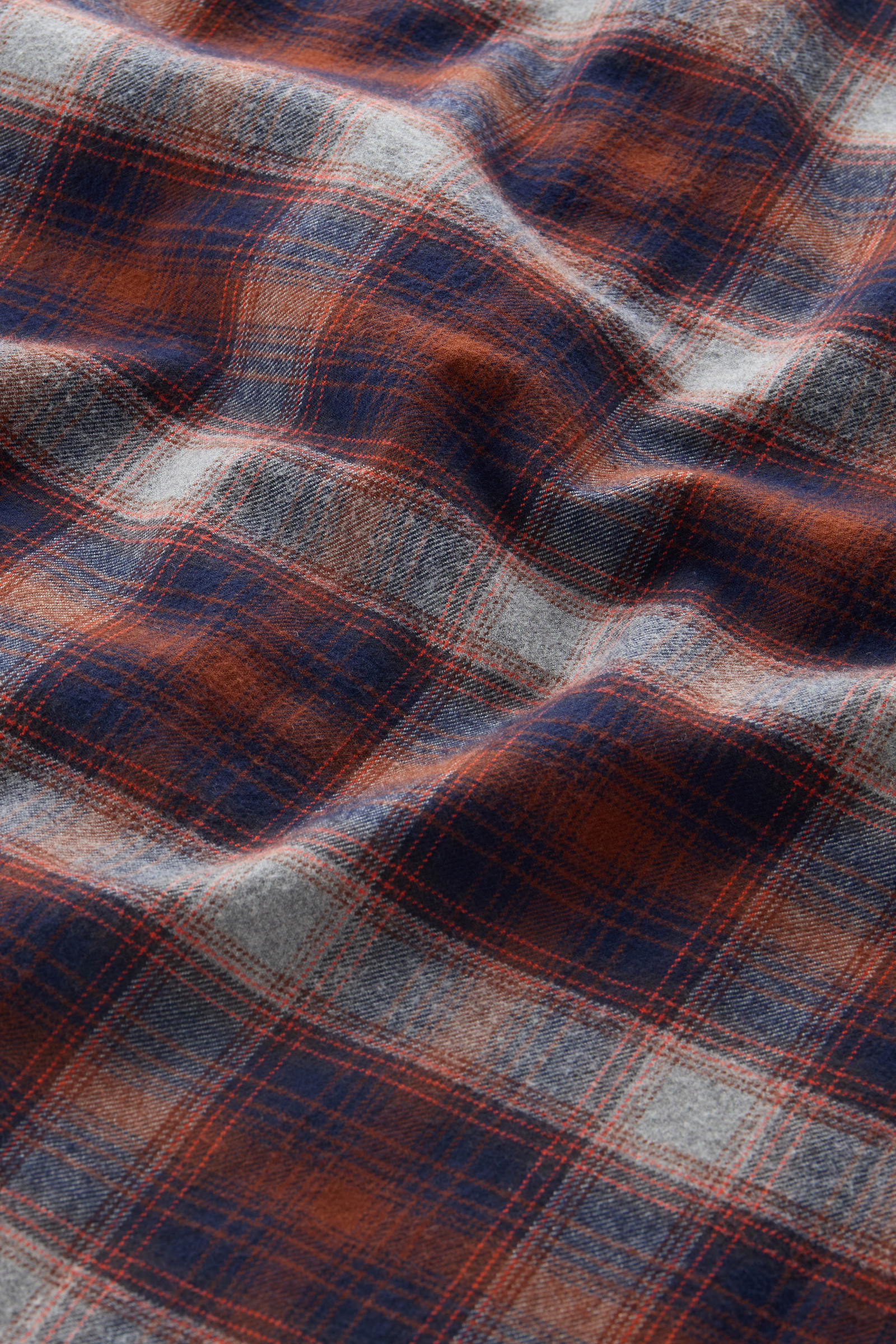 Traditionelles Karoshirt aus Flanell orange photo 9 | Woolrich