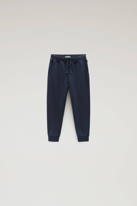 Joggers van fleece voor jongens Blauw | Woolrich