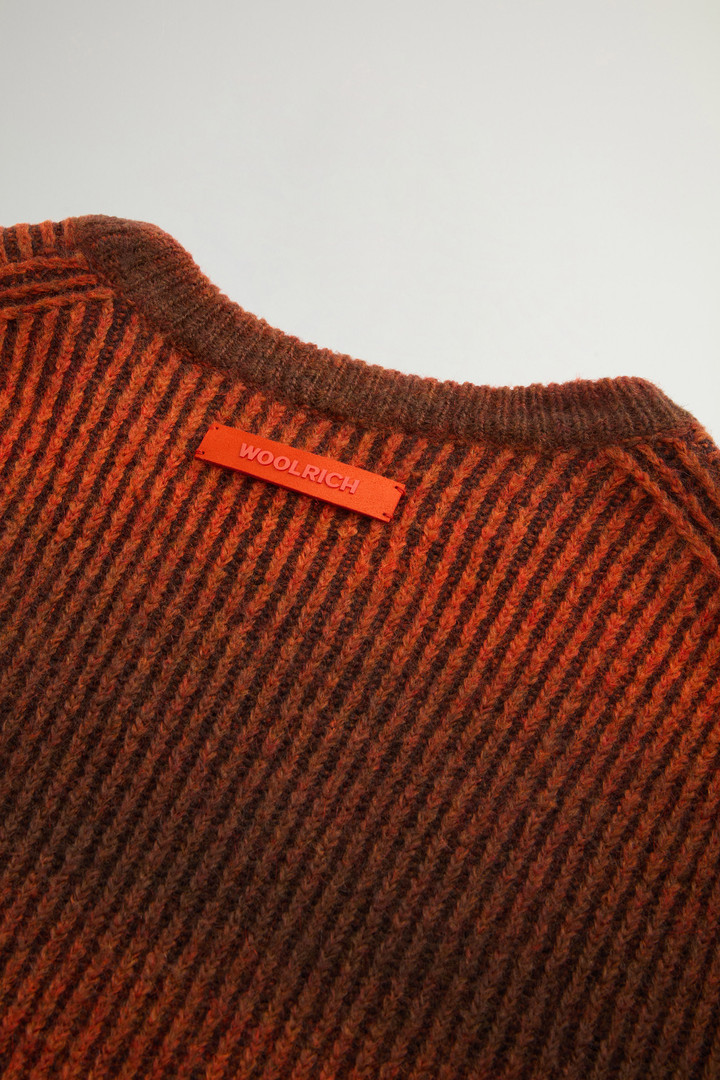 Pullover mit Rundhalsausschnitt aus Schurwollmischung by Todd Snyder Rot photo 9 | Woolrich