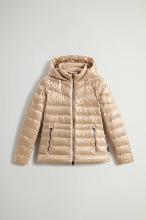 Aliquippa Lightweight Down Jacket Khaki photo 2 | Woolrich