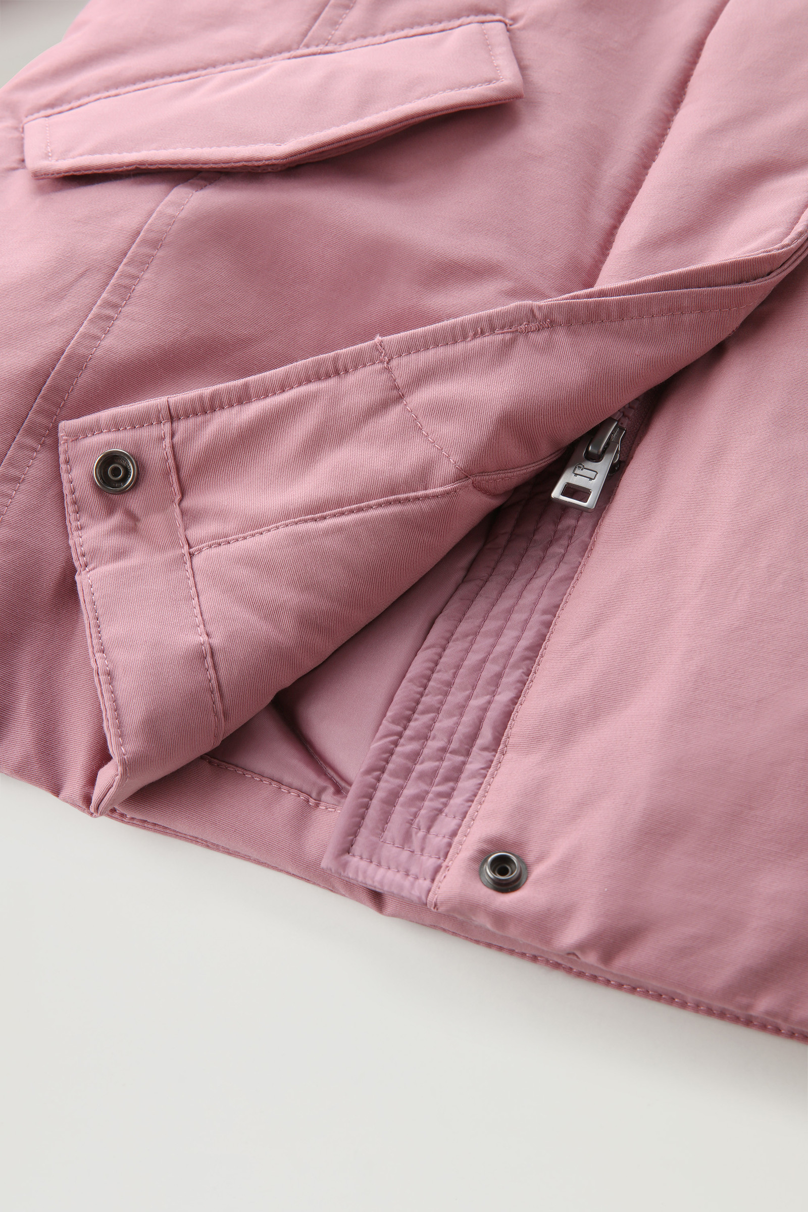 Girls' Arctic Parka Cloth in Ramar Pink photo 5 | Woolrich