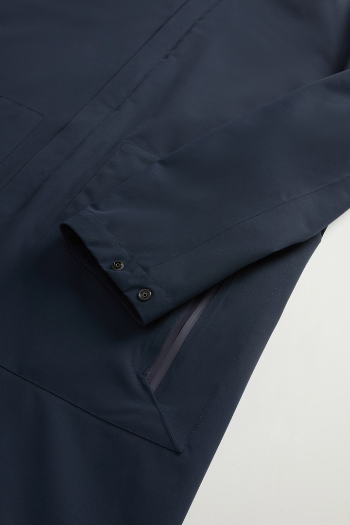 2-In-1 Waterproof Jacket in Two-Layered Fabric Blue photo 8 | Woolrich