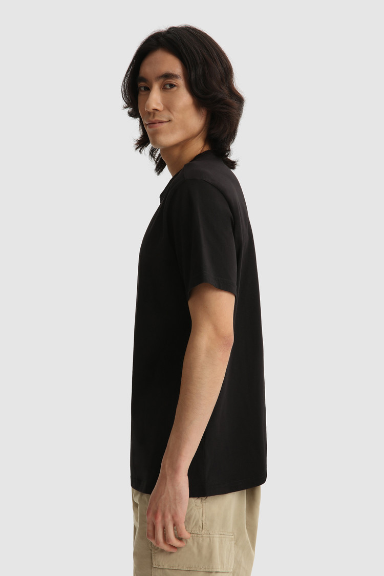 T-shirt en coton avec grand logo