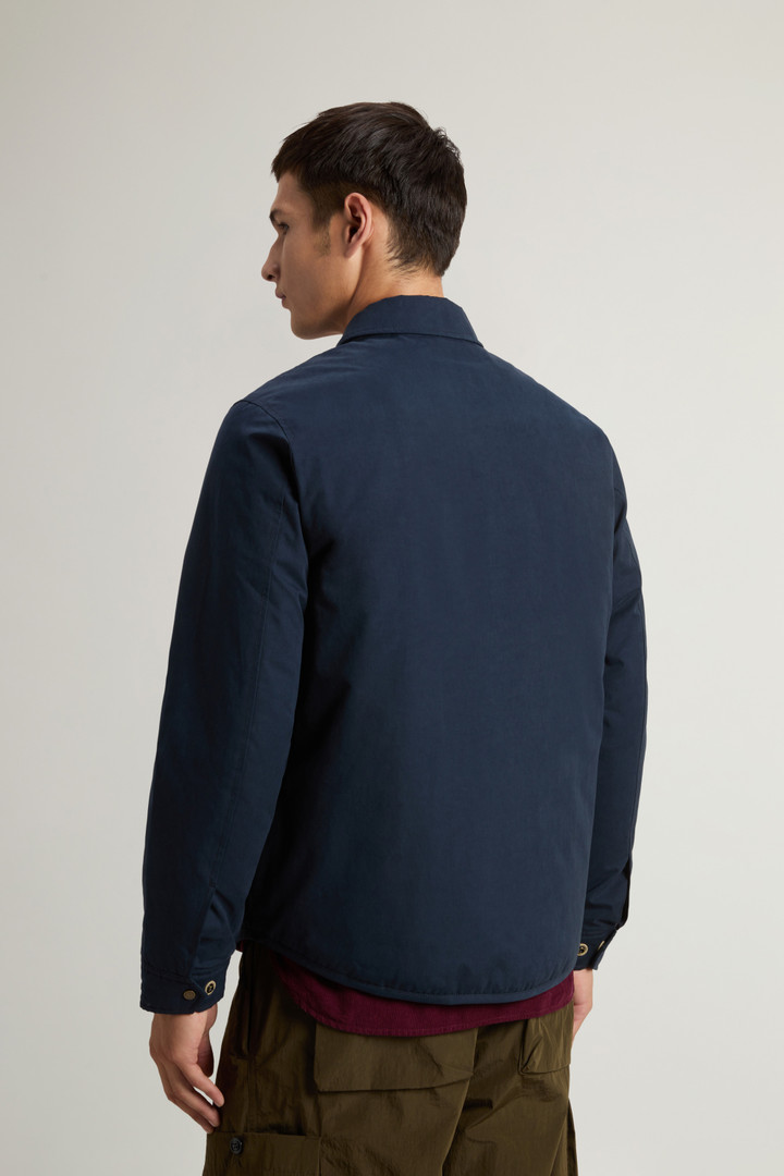 Mountain Cloth Overshirt Blue photo 3 | Woolrich