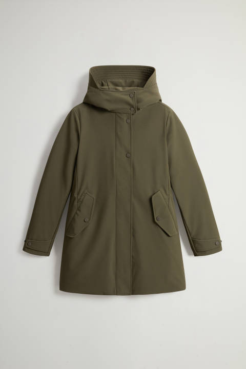 Firth 2-in-1-Parka aus Tech Softshell Grün photo 2 | Woolrich