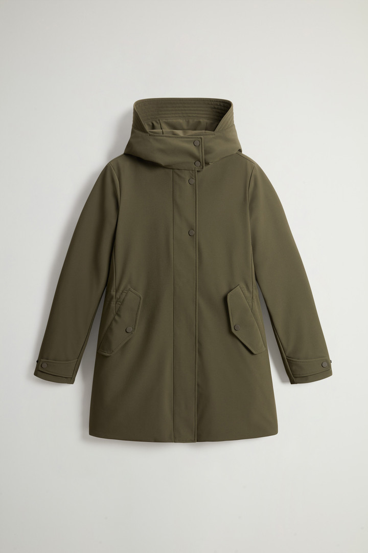 Firth Parka 2-en-1 en Tech Softshell Vert photo 5 | Woolrich