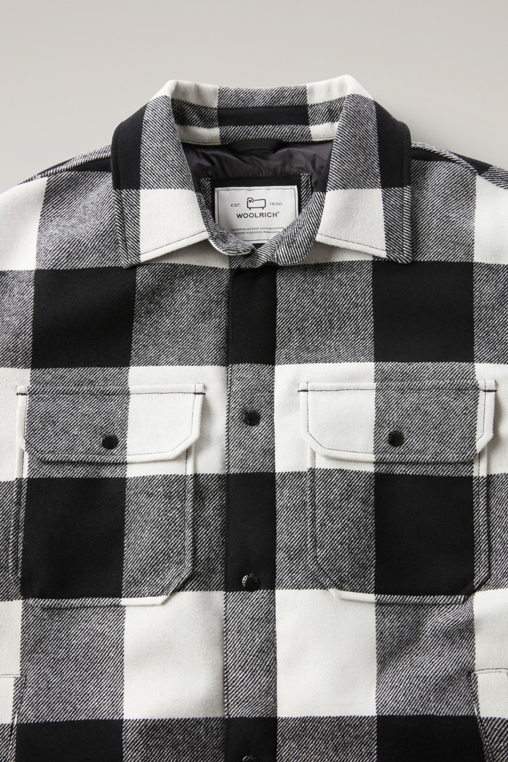 Alaskan Padded Check Overshirt in Recycled Italian Wool Blend Multicolor photo 2 | Woolrich