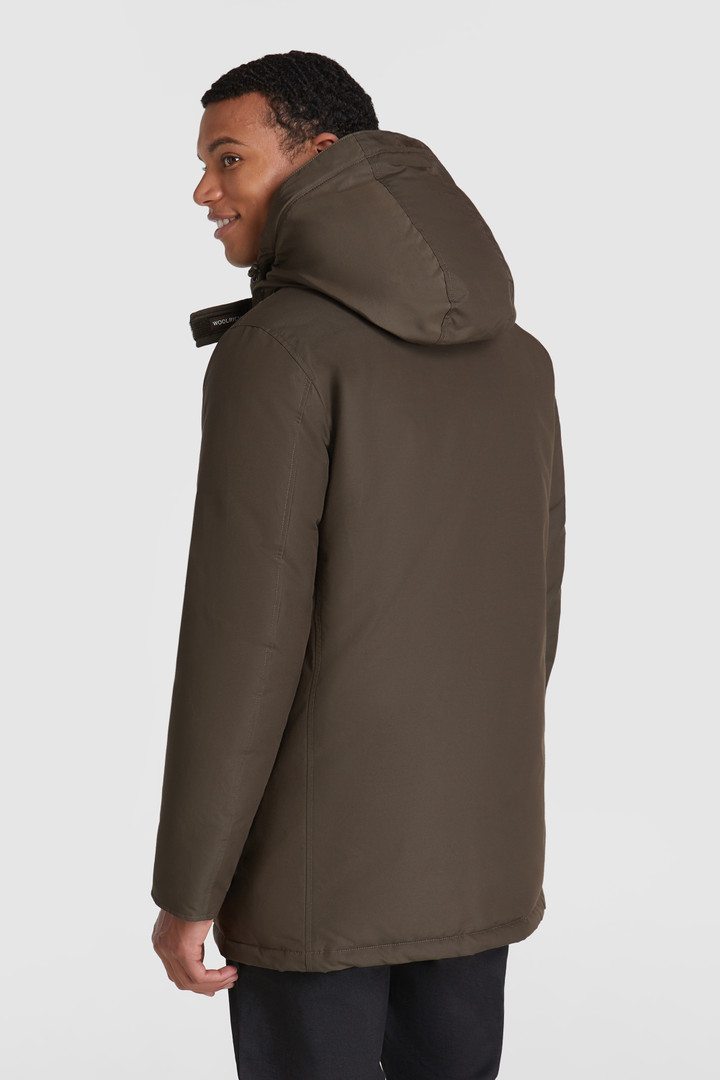 Arctic Parka pelliccia in tinta