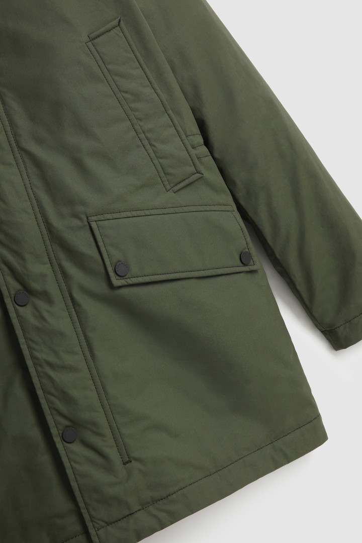 Polar Parka in cotone cerato British Millerain