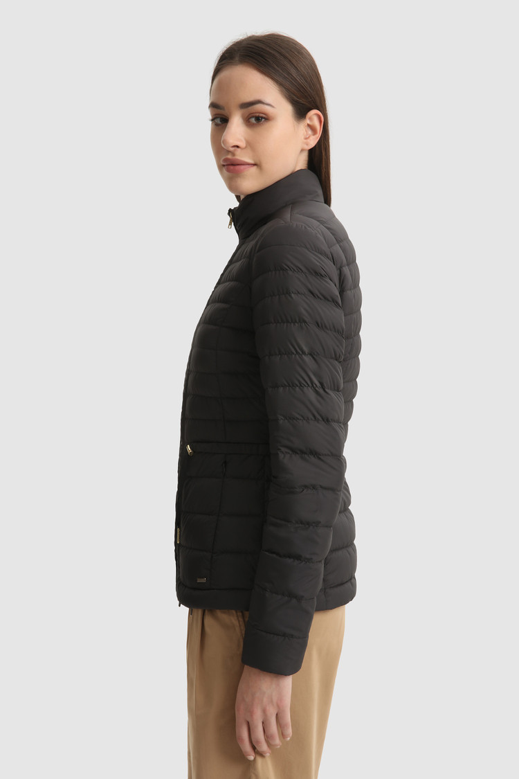 Hibiscus quilted jacket