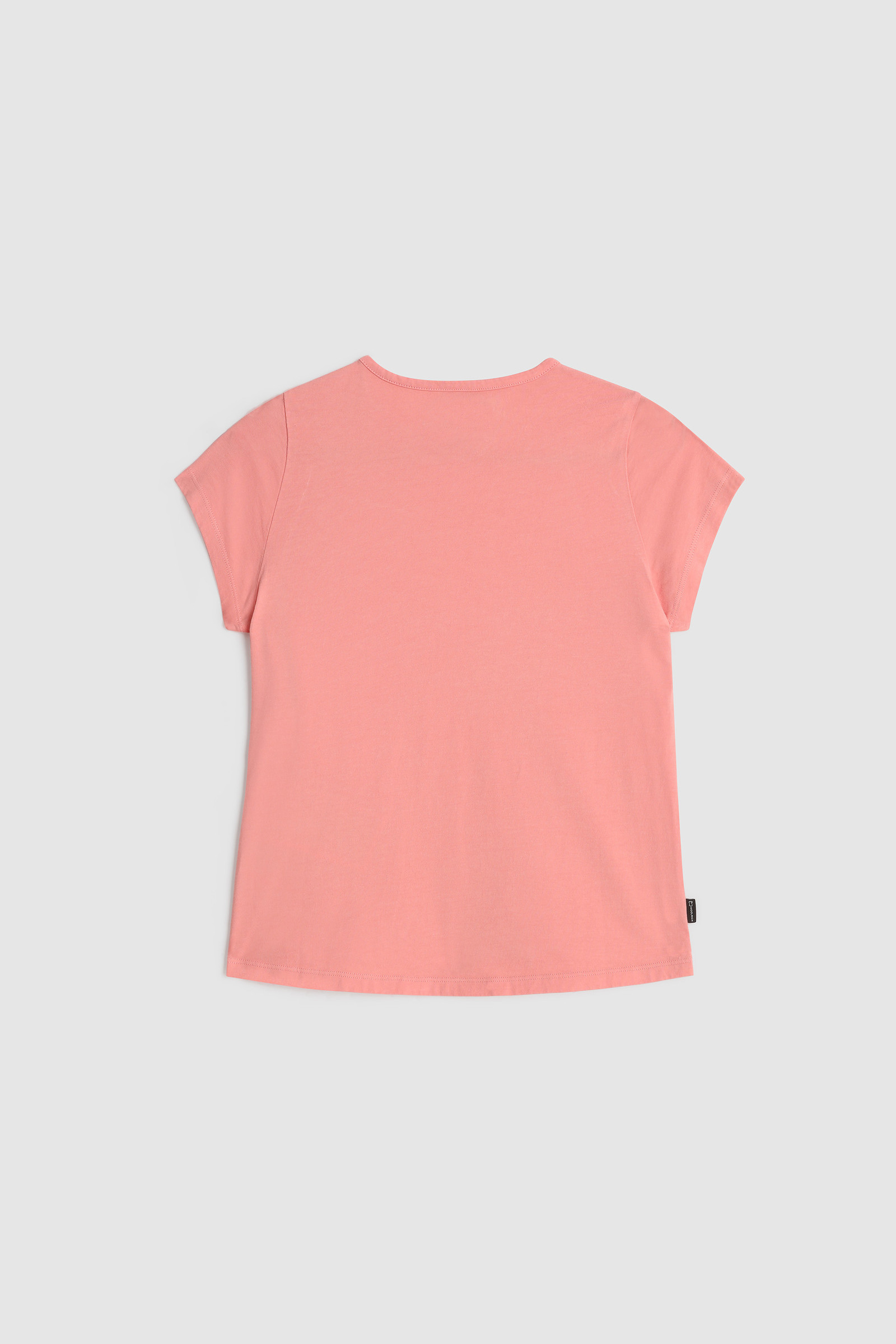 T-shirt avec logo imprimé pour fille rose photo 2 | Woolrich