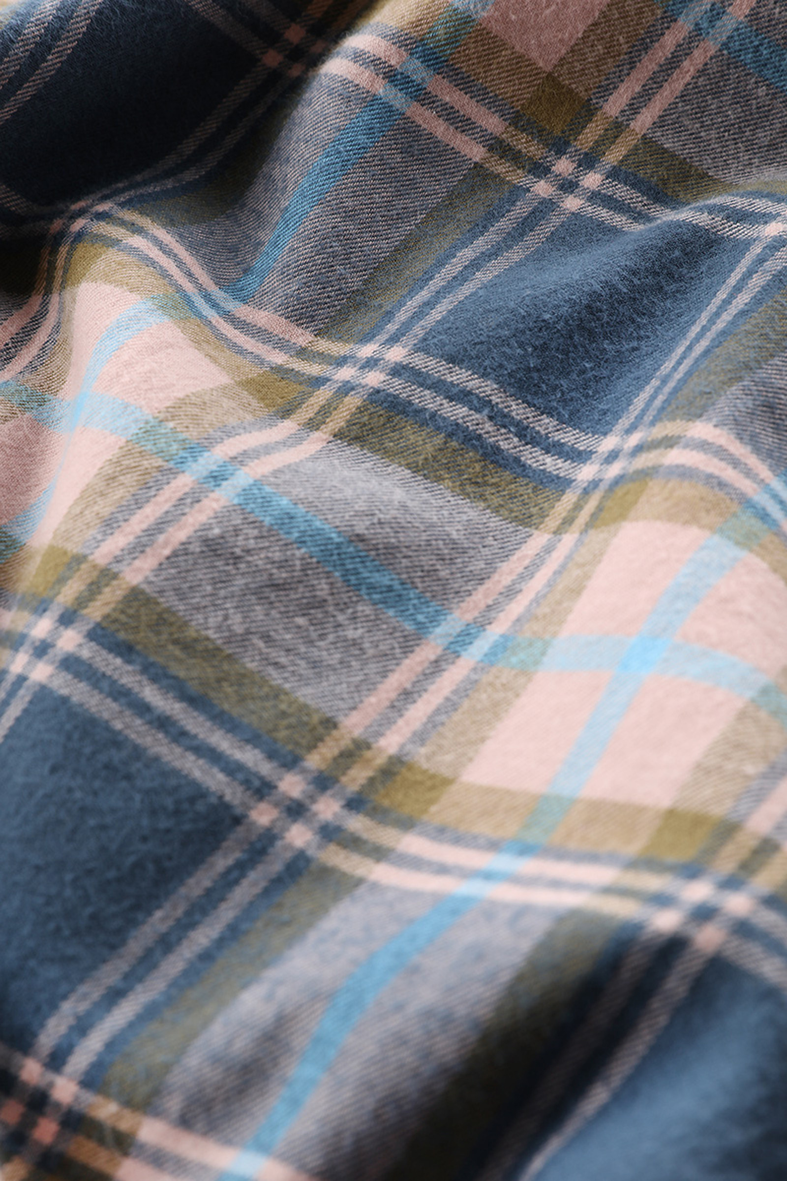 Light Flannel Check Blouse Pink photo 8 | Woolrich