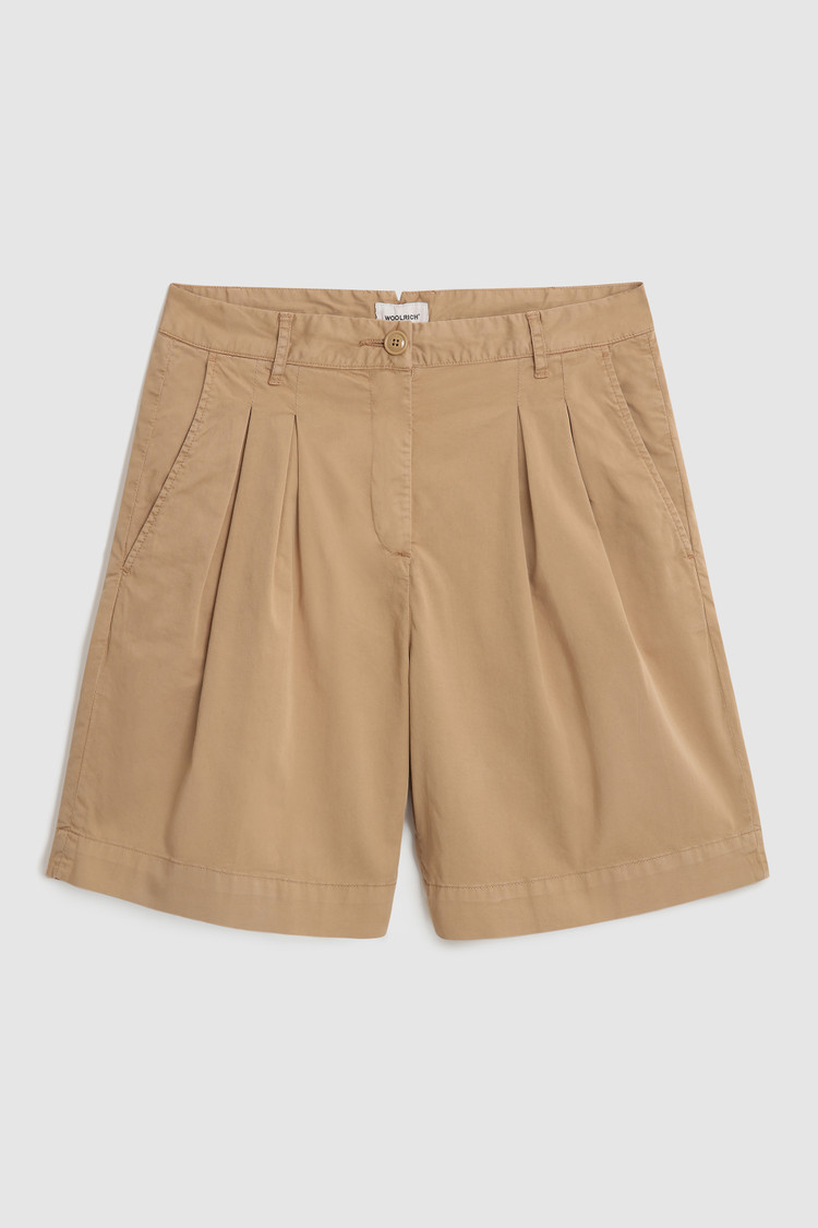 Pantaloncini in cotone elasticizzato