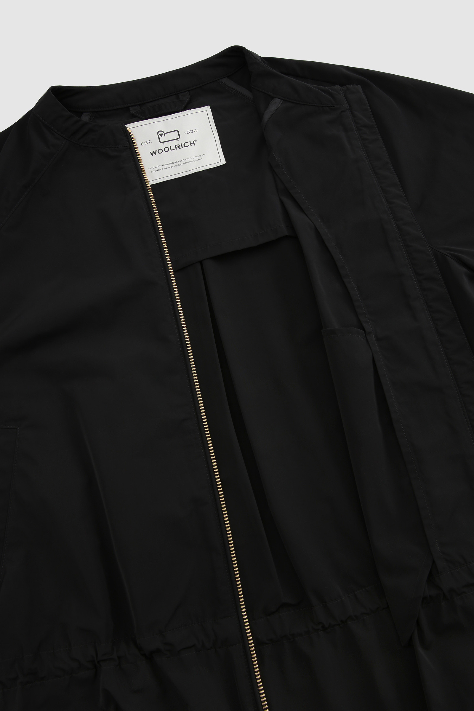City Light Bomber with Drawstring Black photo 9 | Woolrich