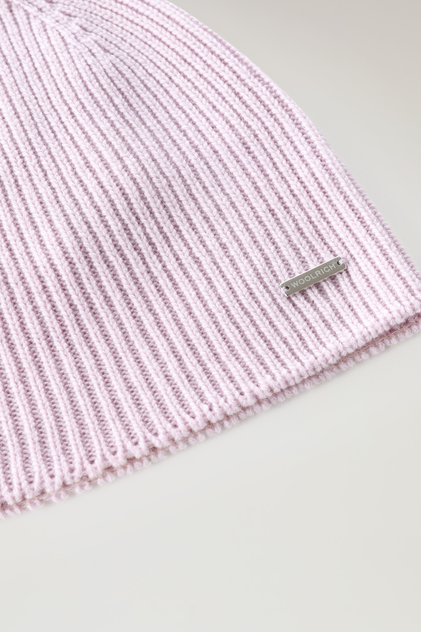 Cashmere Ribbed Beanie Lilac photo 2 | Woolrich