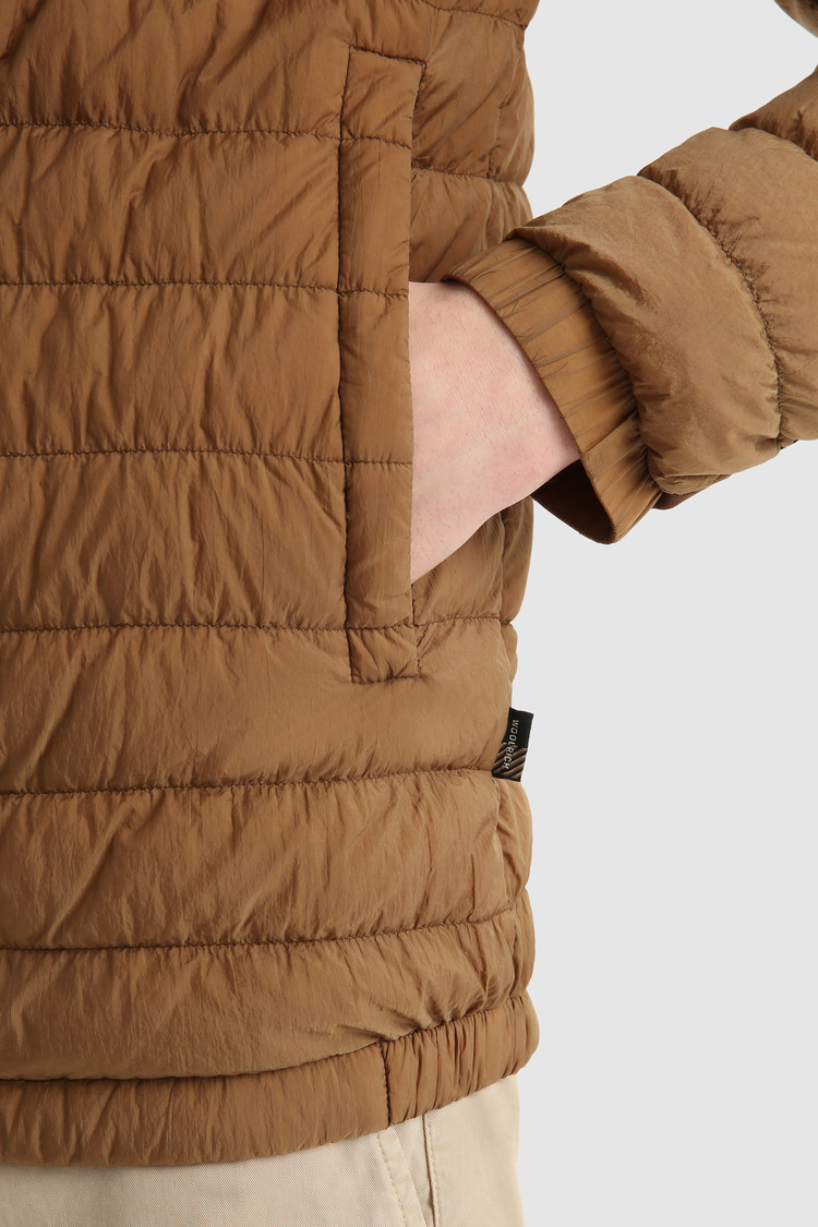 Garment-dyed Sundance quilted jacket