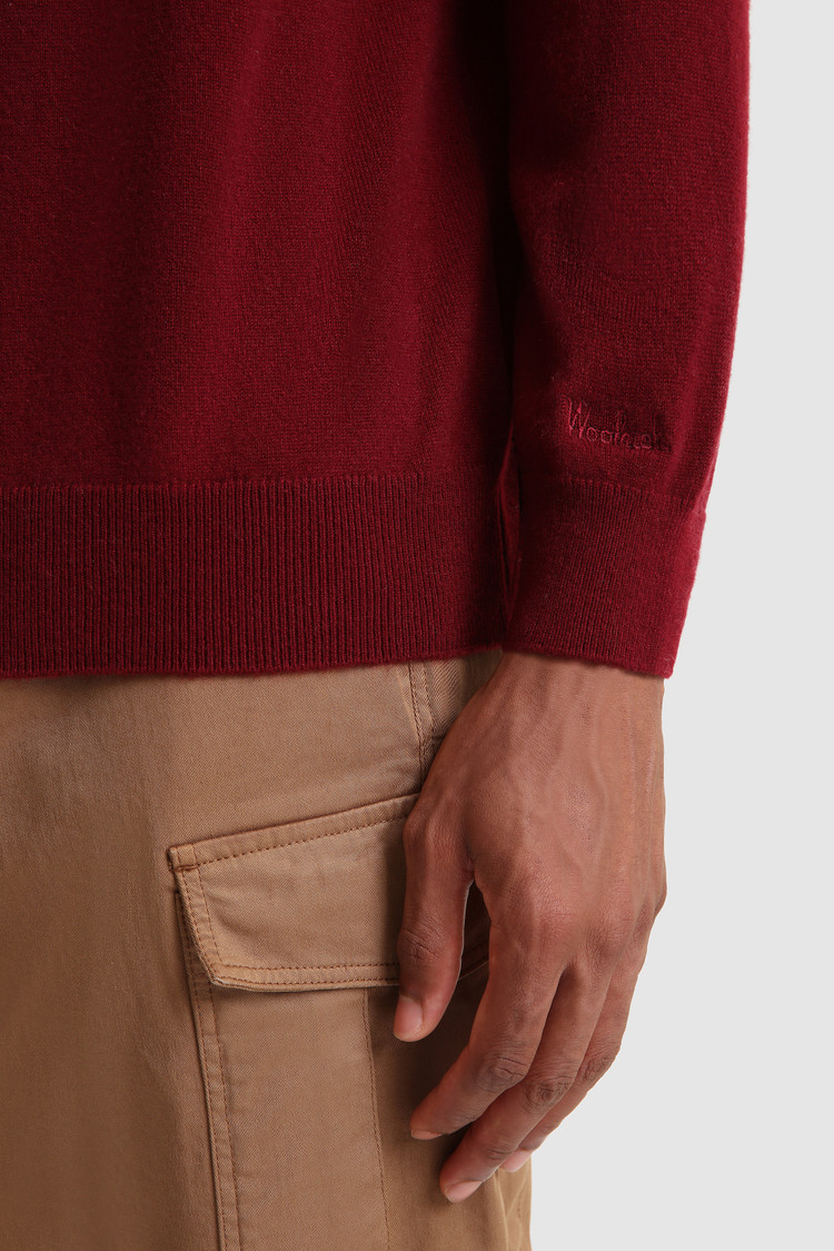 Luxury Polo in cashmere yarn