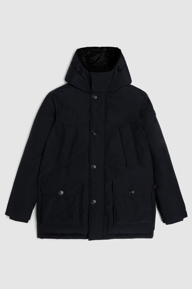 Arctic Parka reversibile lana con disegno Buffalo Check