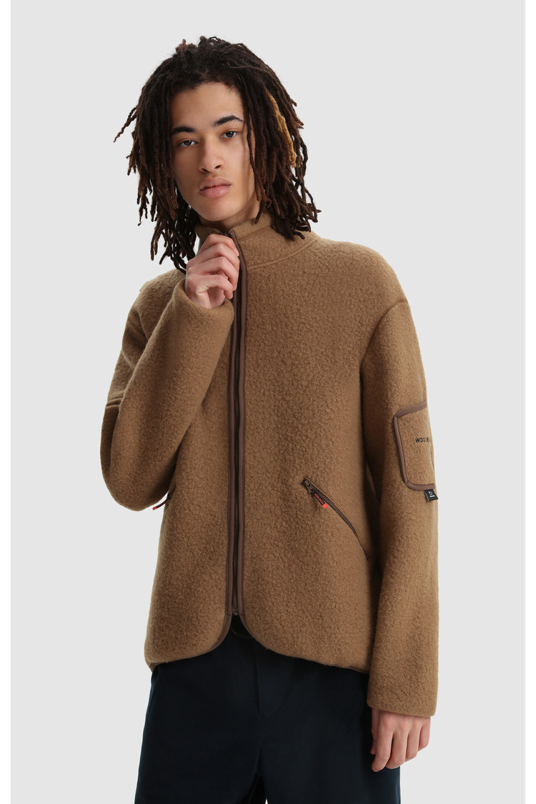 Terra Light Melton full-zip pullover