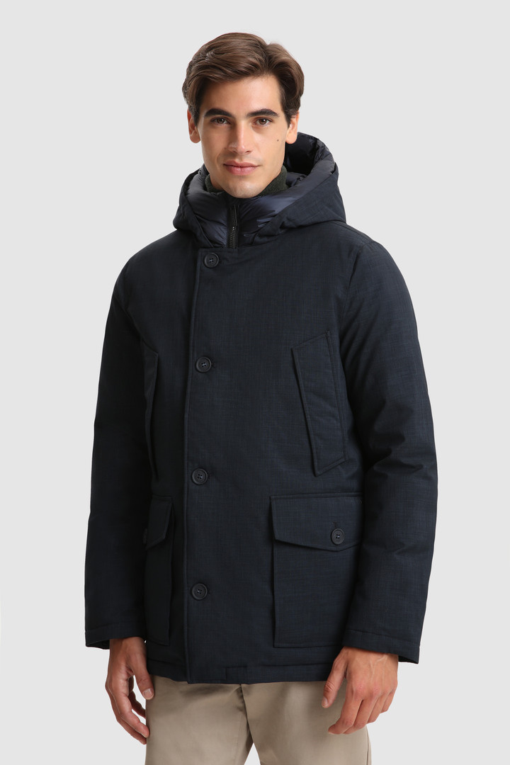 parka en laine homme