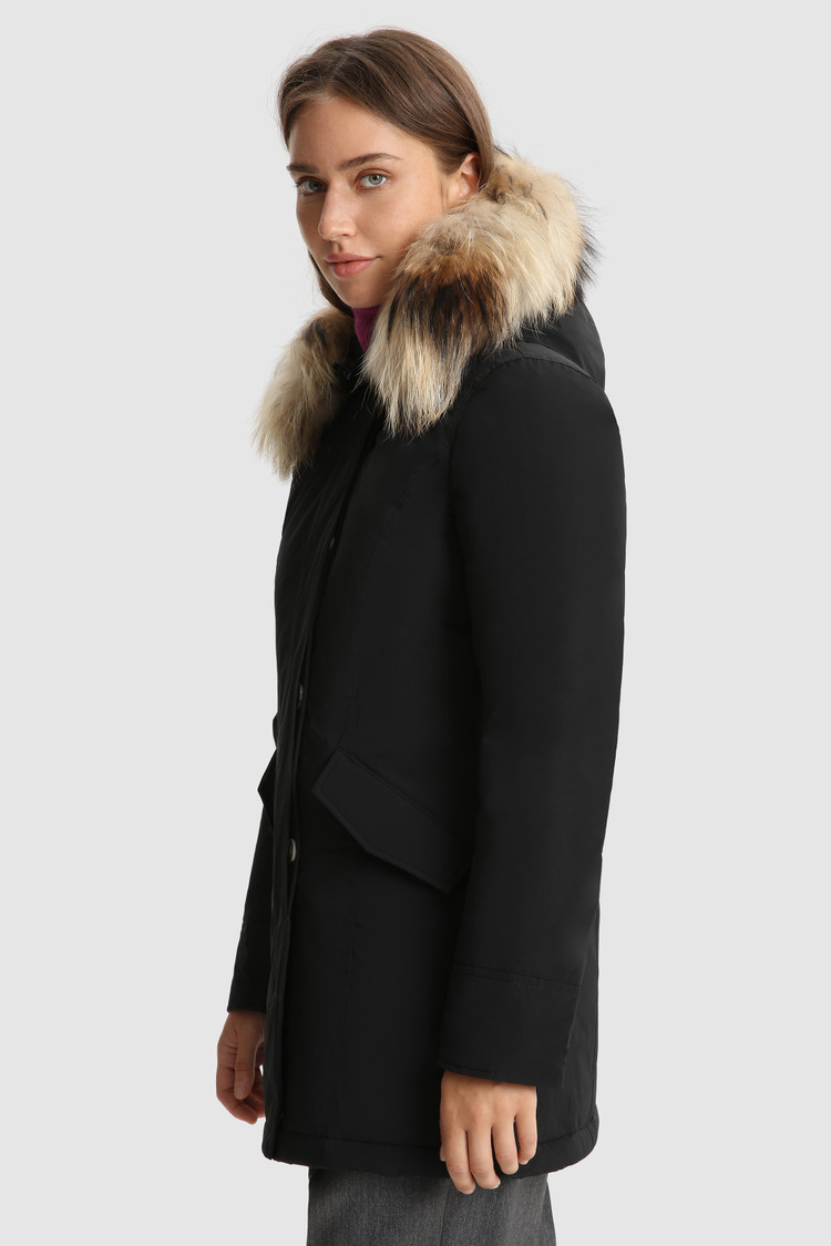 Parka Luxury Arctic avec fourrure de raton laveur amovible