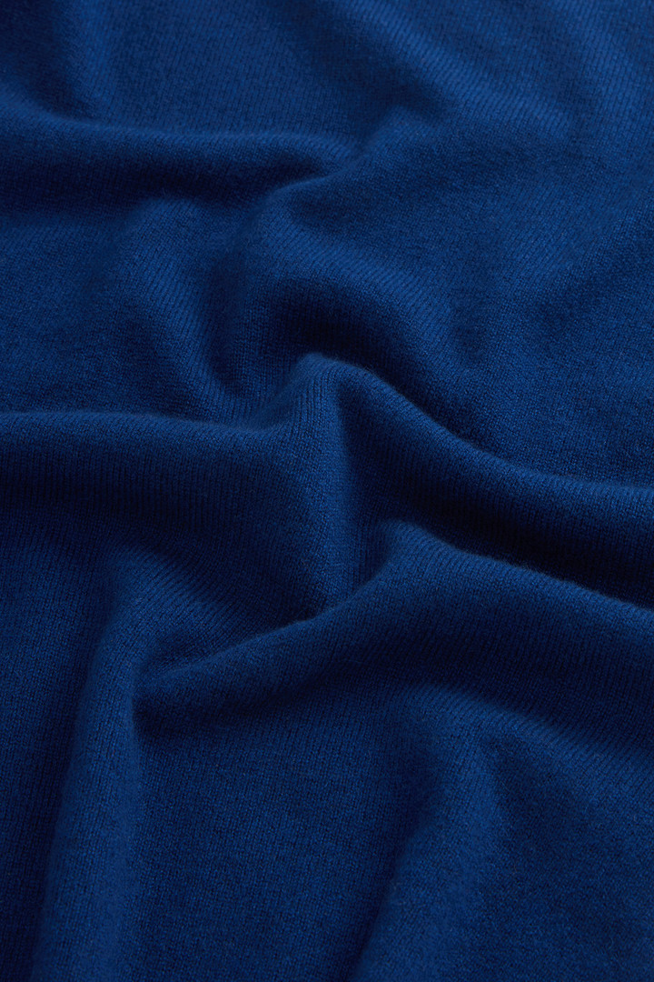 Pure Cashmere Sweater with Boat Neck Blue photo 8 | Woolrich