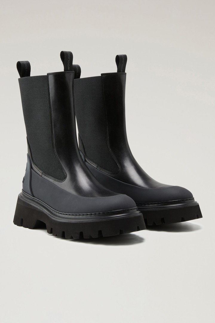 Chelsea Boots with Lugged Sole Black photo 2 | Woolrich