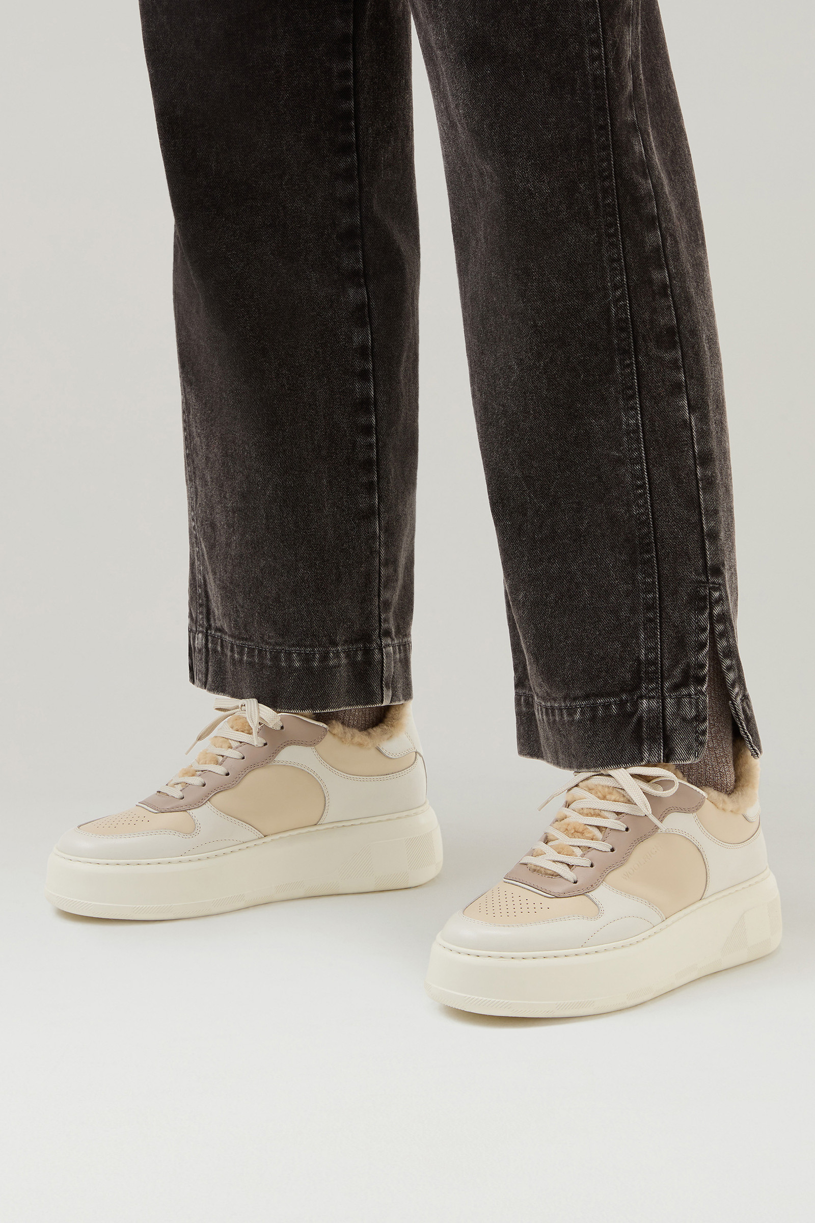 Chunky Tennis Sneakers White photo 6 | Woolrich