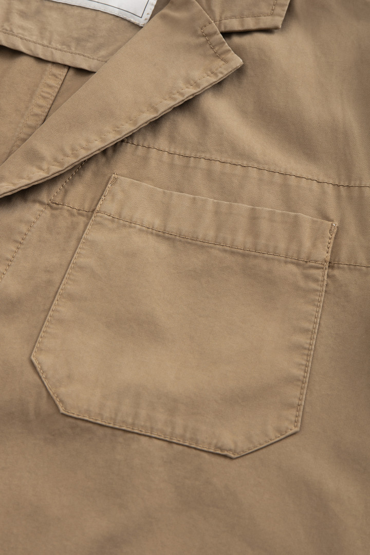 Crew Blazer in Garment-Dyed Cotton Beige photo 6 | Woolrich