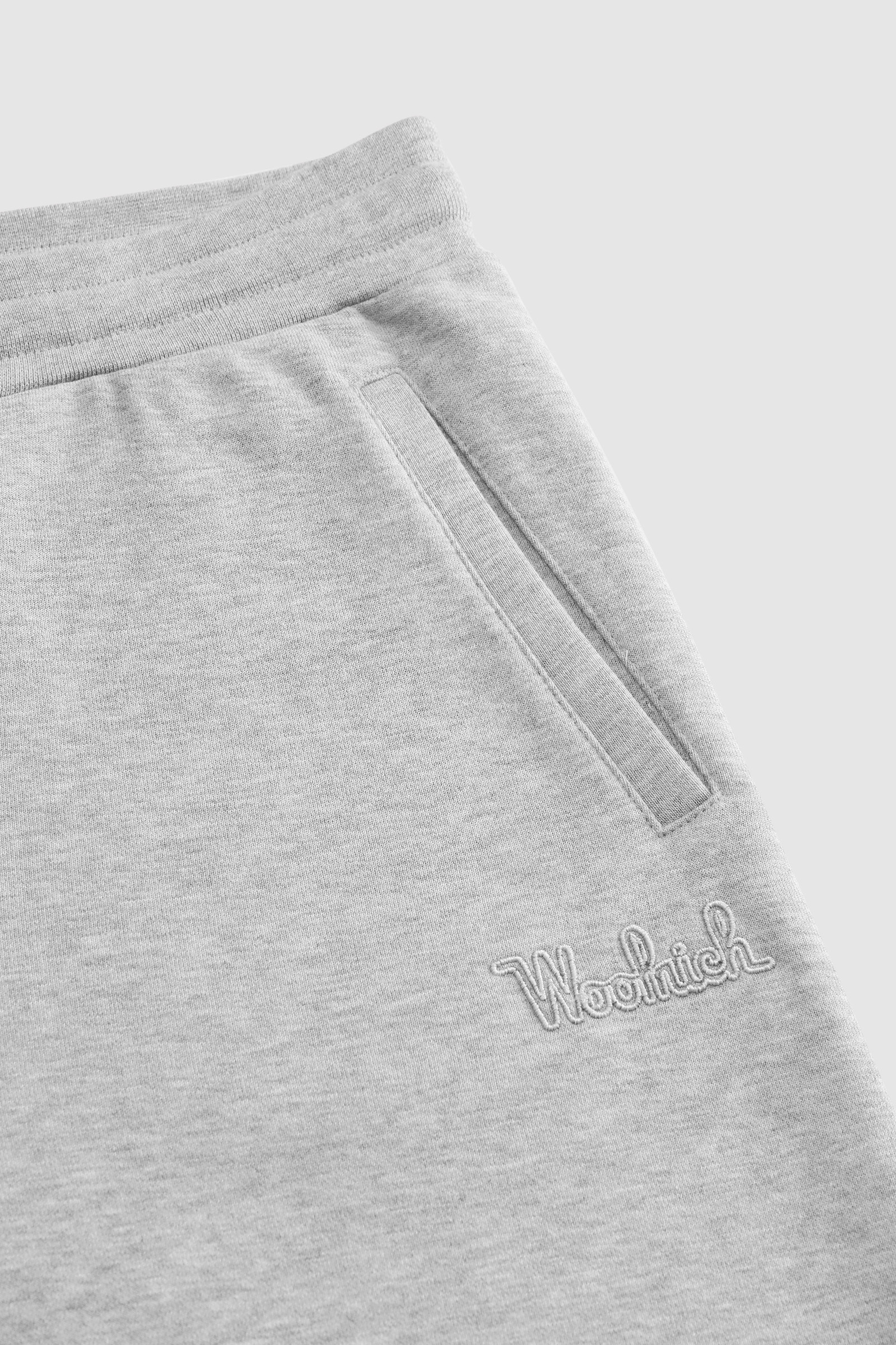 Fleece-Sporthose aus Bio-Baumwolle Grau photo 6 | Woolrich