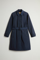 Trench in puro cotone Donna blu | Woolrich IT