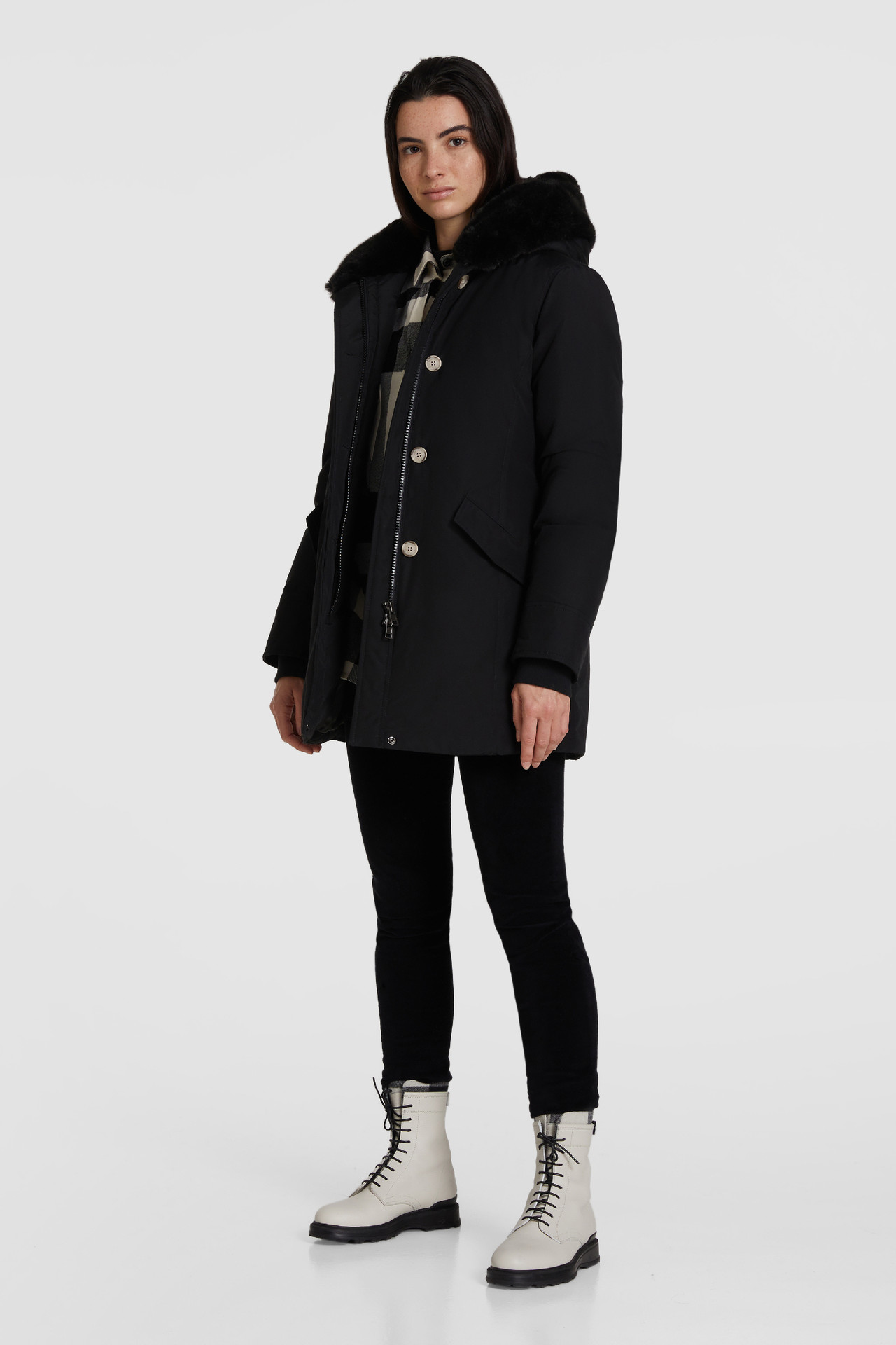 Beaker Parka Pelliccia Sintetica