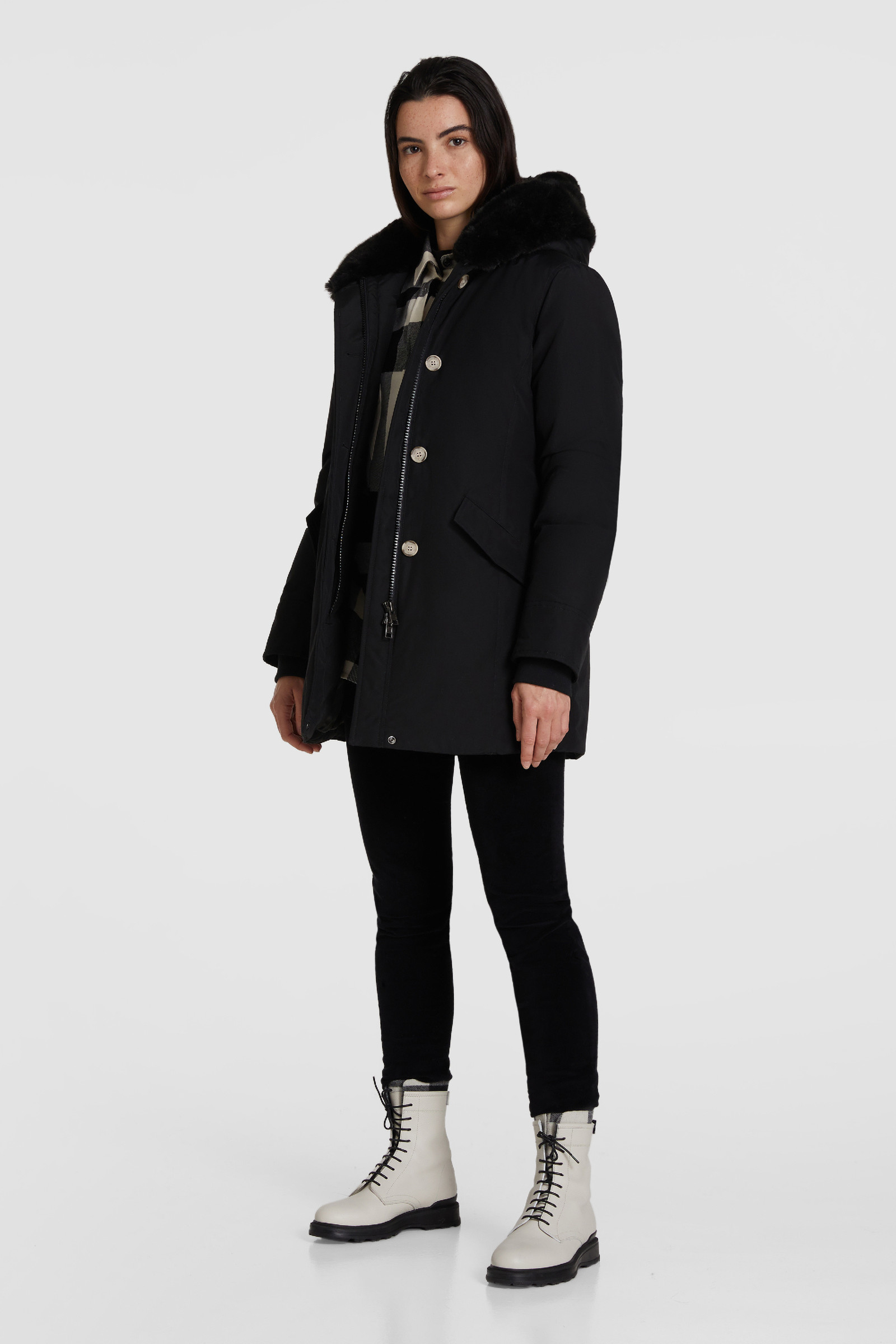 Beaker Parka Pelliccia Sintetica