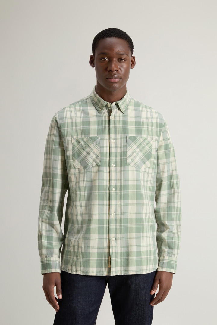 MADRAS SHIRT Green photo 1 | Woolrich