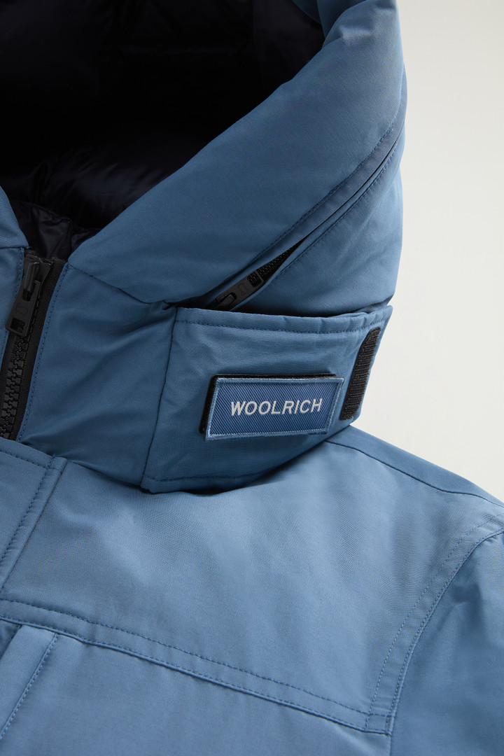 Ramar Cloth Bomber Jacket with Detachable Hood Blue photo 9 | Woolrich