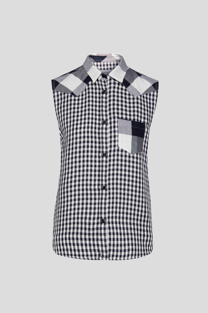 Fluid Linen Sleeveless Shirt