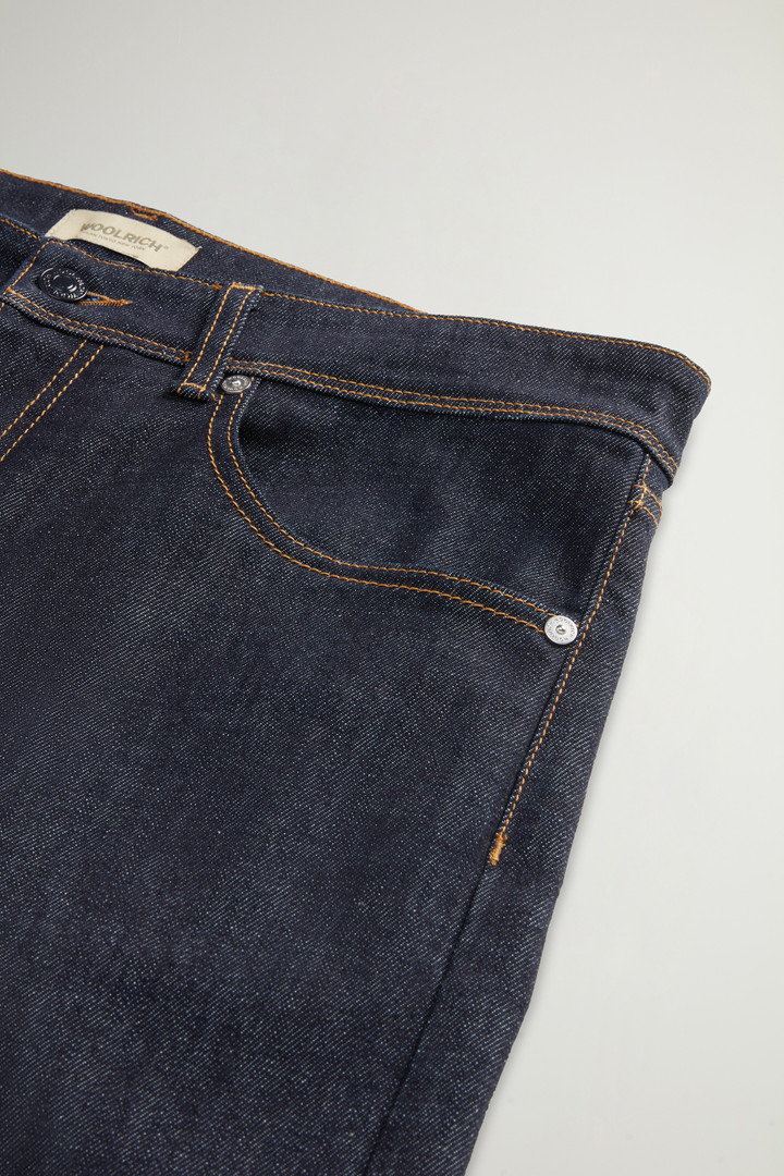 Broek van elastisch denim Blauw photo 6 | Woolrich