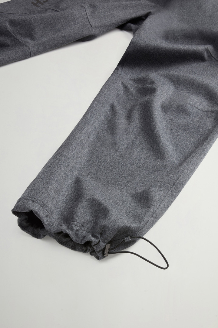 Pantaloni in pura lana vergine italiana a tre strati by Todd Snyder Grigio photo 7 | Woolrich