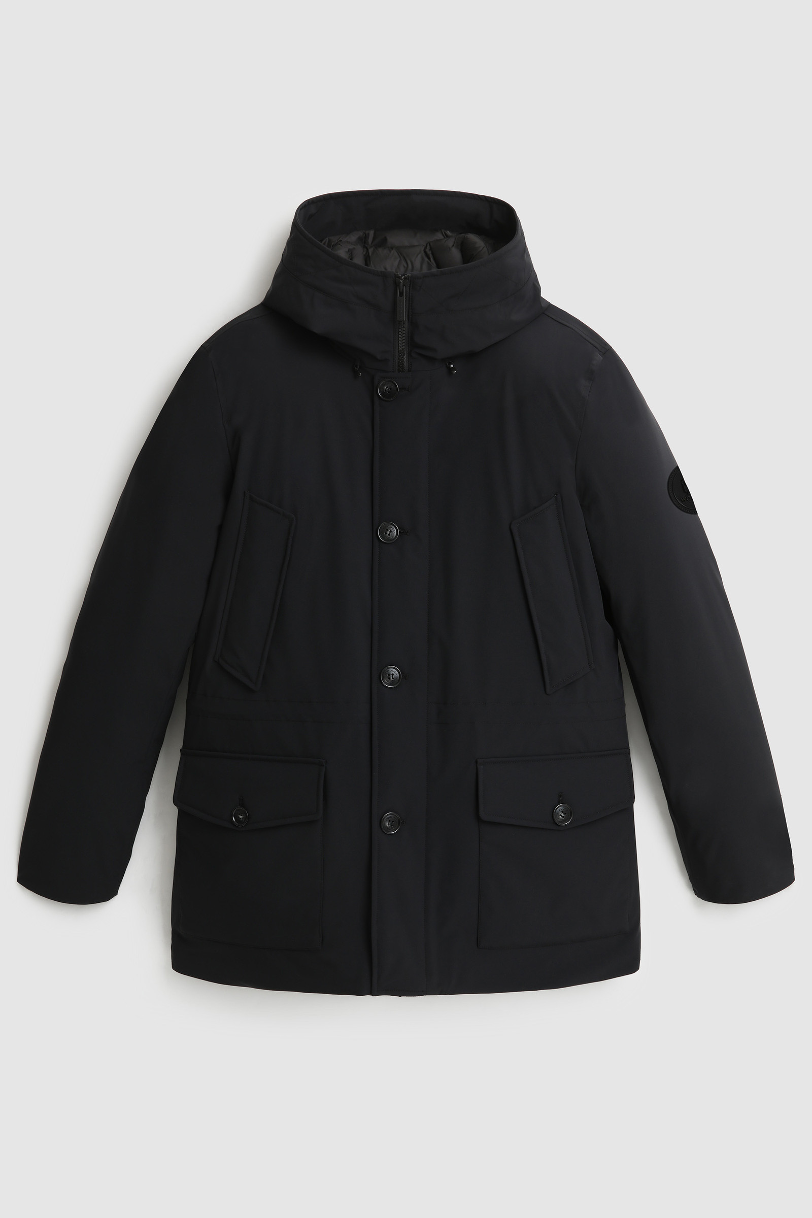 Arctic Parka Stretch avec rembourrage en graphène Noir photo 7 | Woolrich