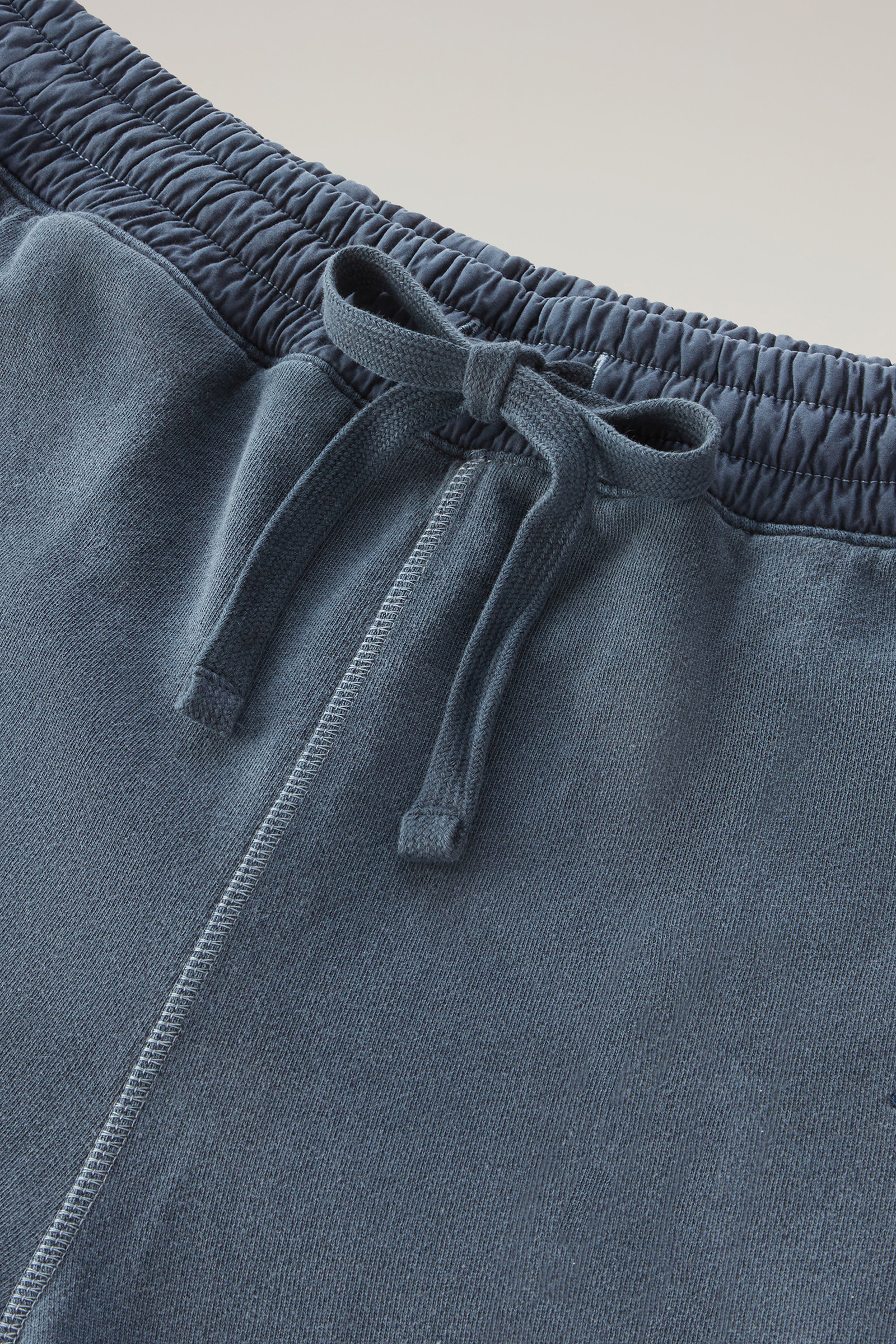 Short en coton teint en pièce bleu photo 5 | Woolrich