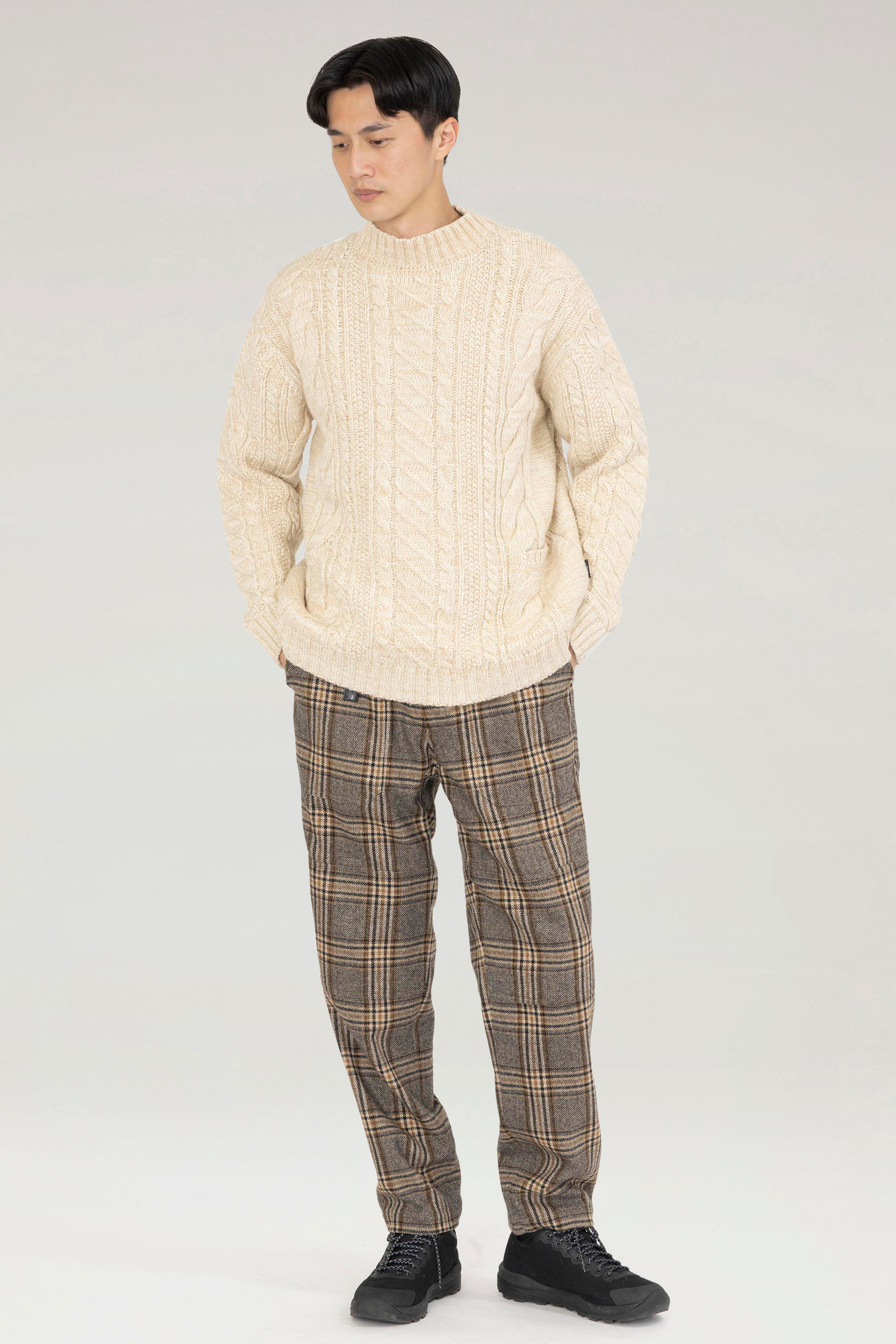 Bakkersbroek in gerecyclede wol blauw photo 3 | Woolrich