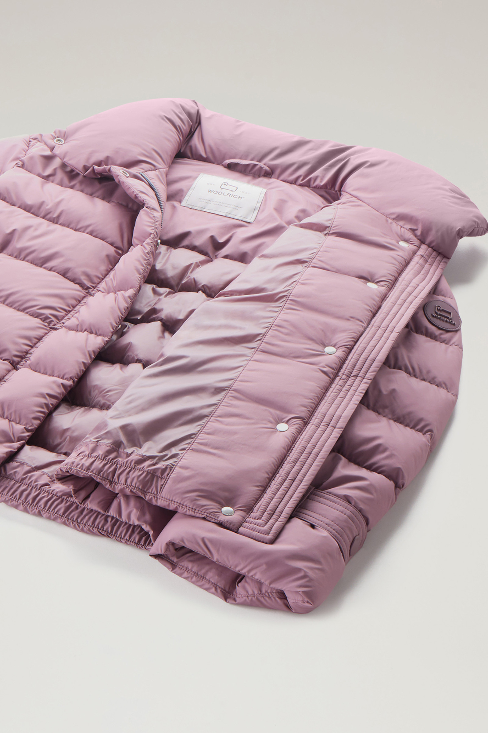 Doudoune Ellis en microfibre rose photo 9 | Woolrich